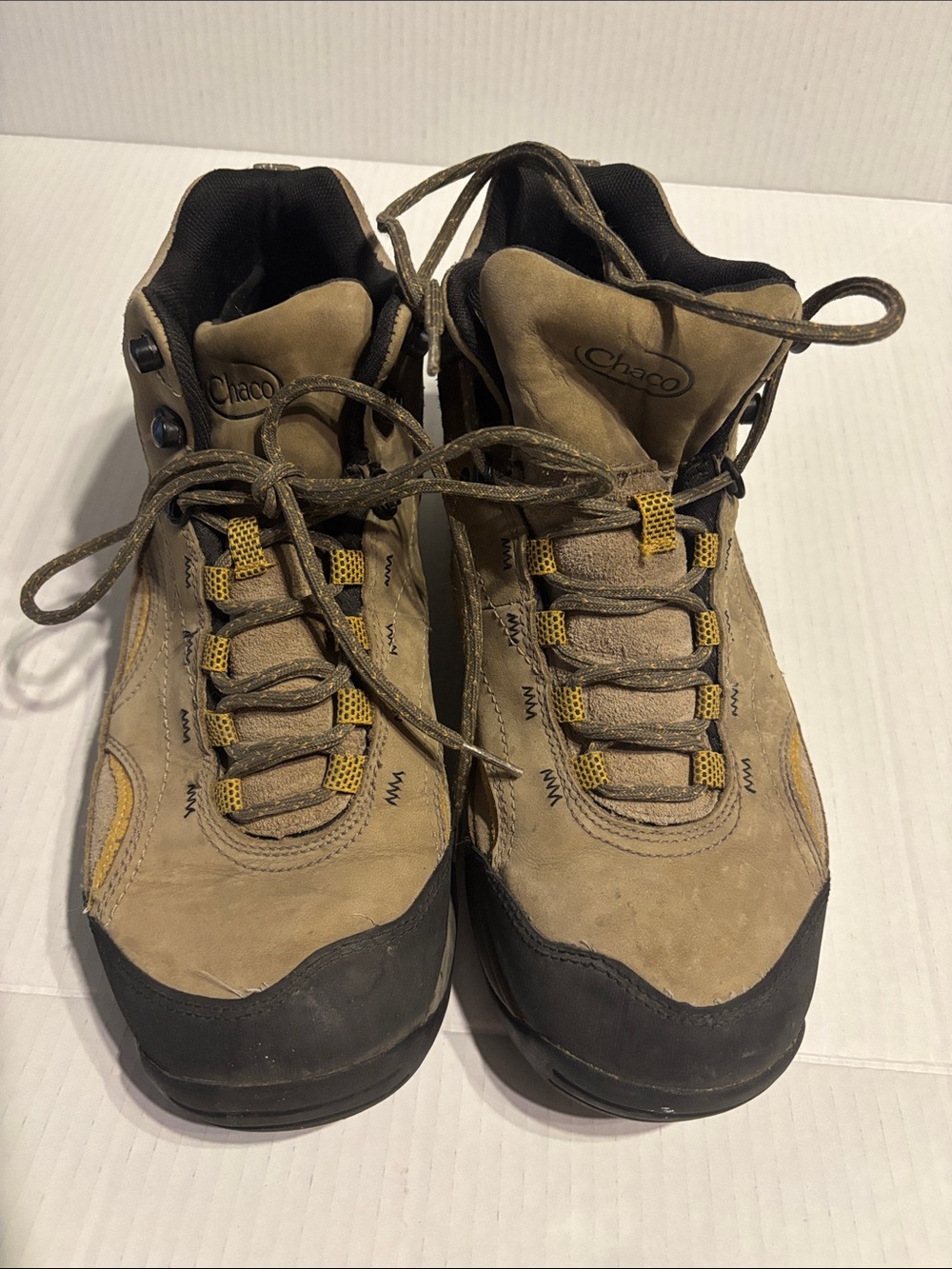 Chaco Waterproof Men's Tan Brown Outdoor Hiking Trail Travel Shoes Boots size 11